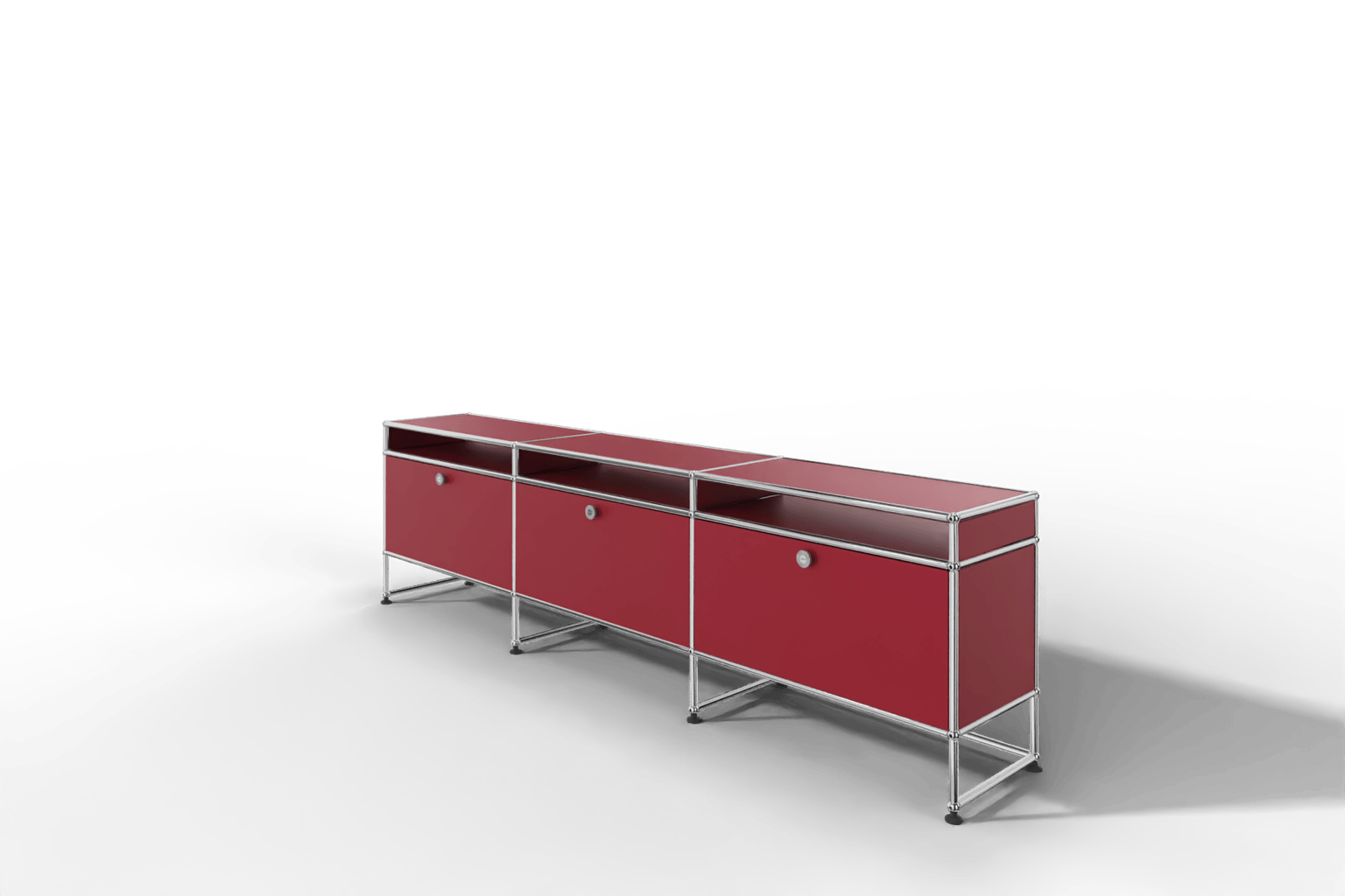 USM Haller TV-Lowboard, von Paul Schärer & Fritz Haller Produktbild