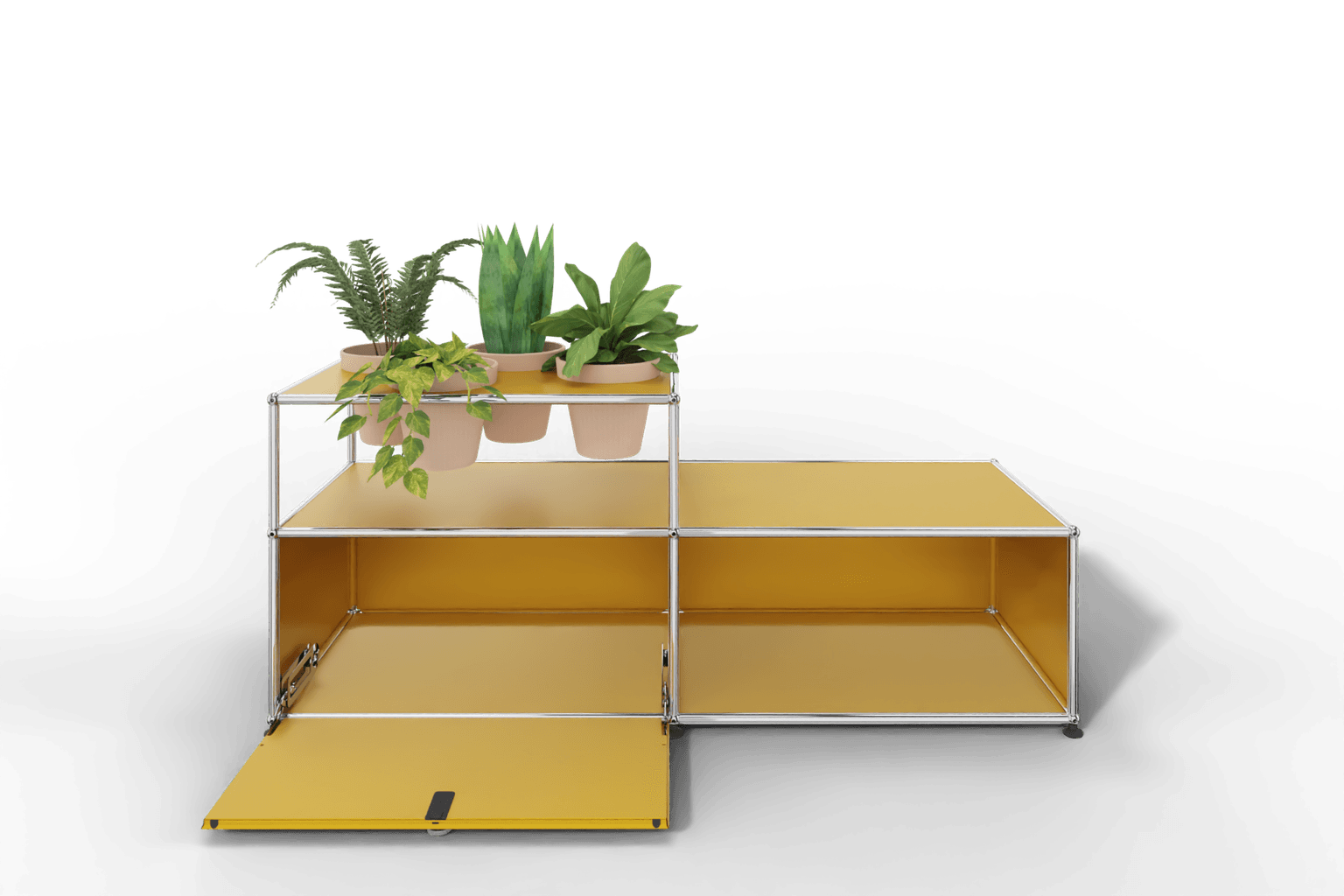 USM Haller Lowboard mit Pflanzeneinlage Produktbild