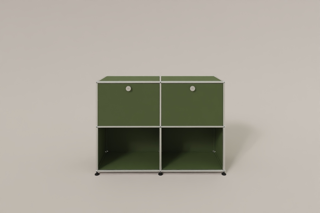 USM Haller Sideboard, mit 2 Klapptüren von Paul Schärer & Fritz Haller