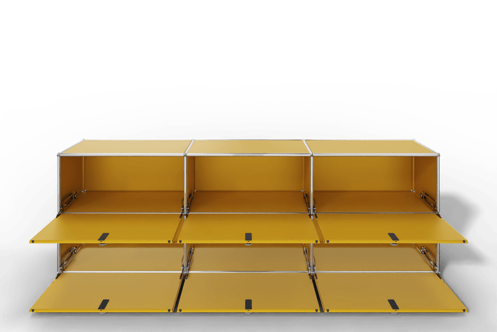 USM Haller Sideboard, mit 6 Klapptüren, von Paul Schärer & Fritz Haller Produktbild