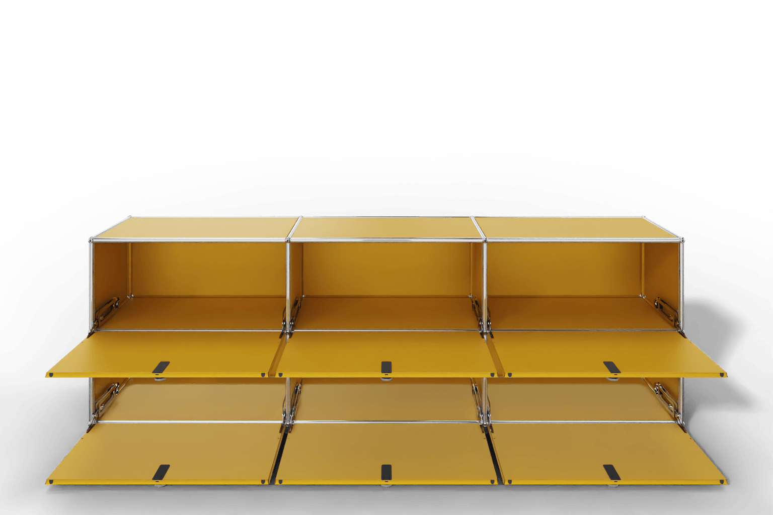 USM Haller Sideboard, mit 6 Klapptüren, von Paul Schärer & Fritz Haller Produktbild