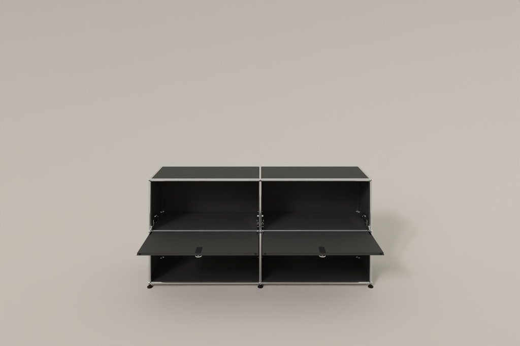 USM Haller Sideboard 4 Elemente mit 2 Klapptüren oben Produktbild