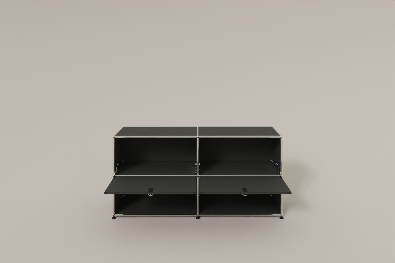 USM Haller Sideboard 4 Elemente mit 2 Klapptüren oben Produktbild