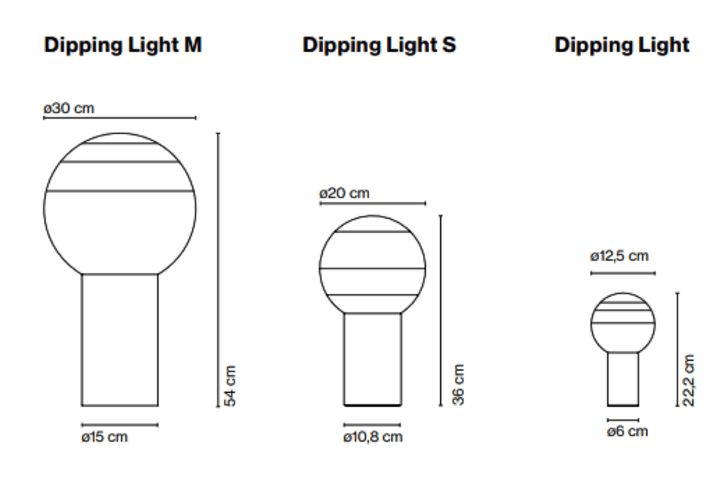 Marset Dipping Light Tischleuchte Produktbild