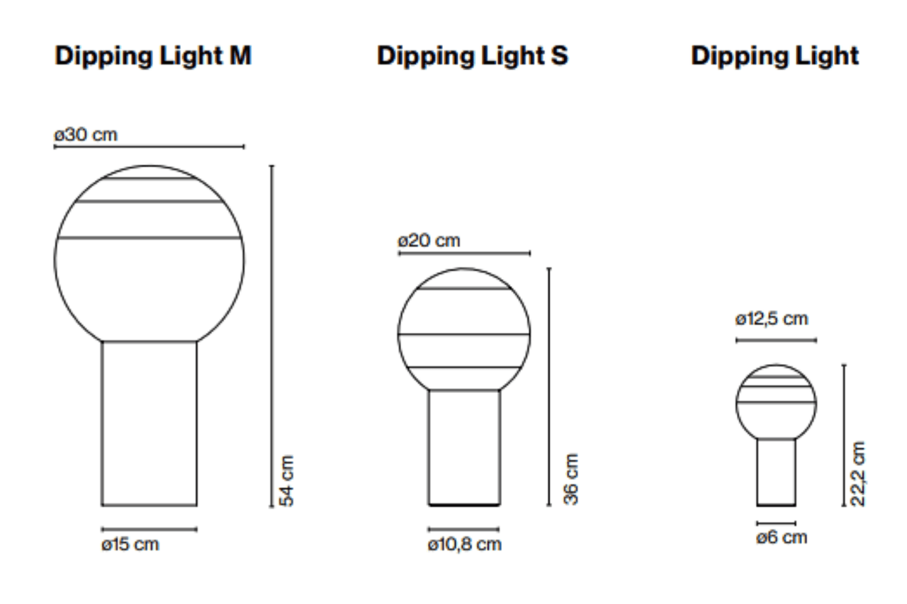 Marset Dipping Light Tischleuchte Produktbild