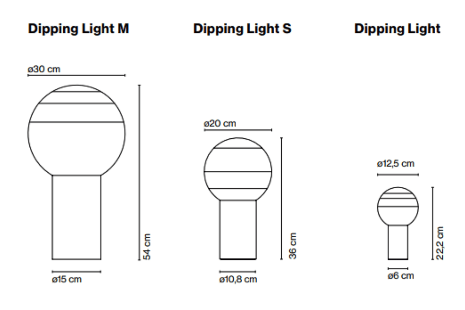 Marset Dipping Light Tischleuchte Produktbild