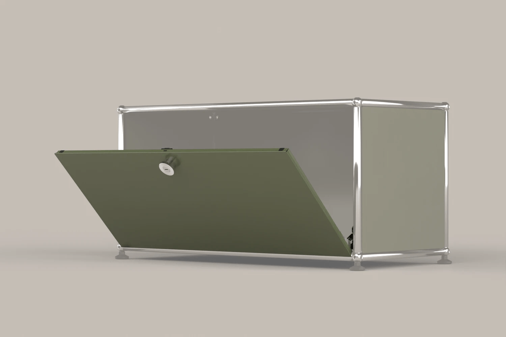 USM Haller Klapptüre, 500x350, komplettes Set