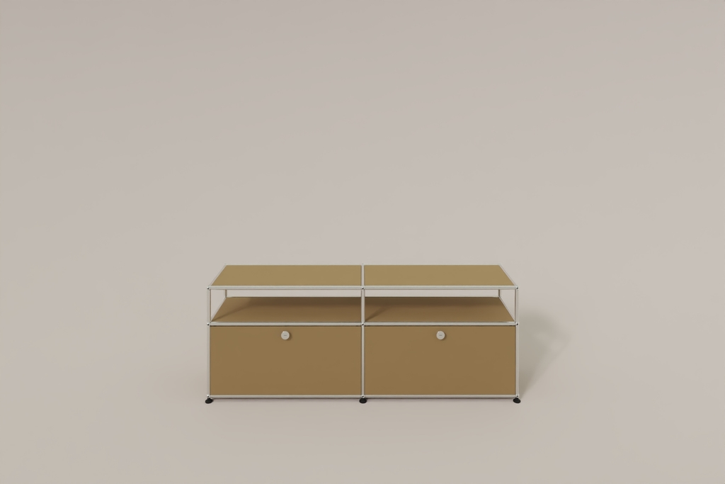 USM Haller Lowboard, mit 2 Klapptüren, von Paul Schärer & Fritz Haller Produktbild