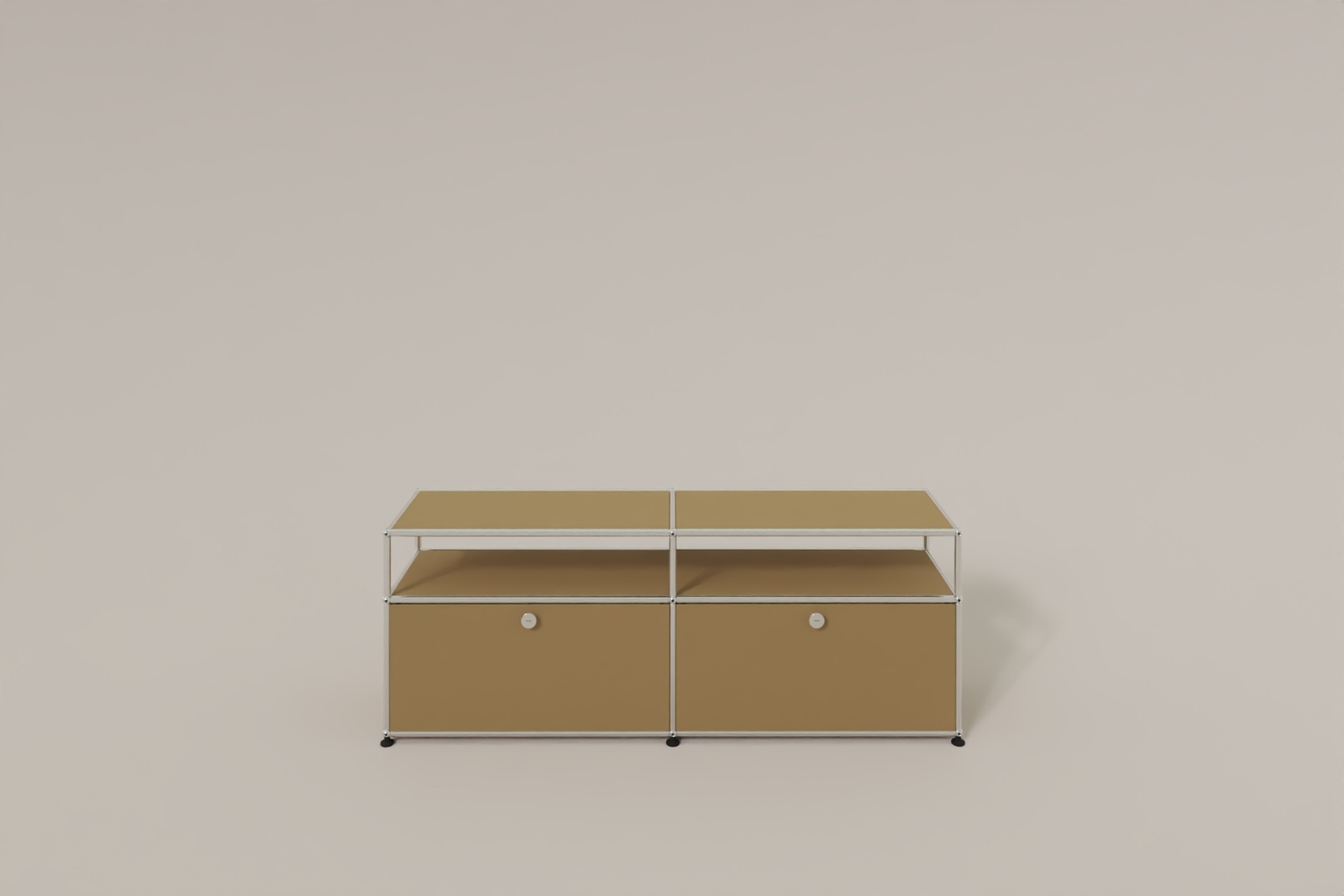 USM Haller Lowboard, mit 2 Klapptüren, von Paul Schärer & Fritz Haller Produktbild
