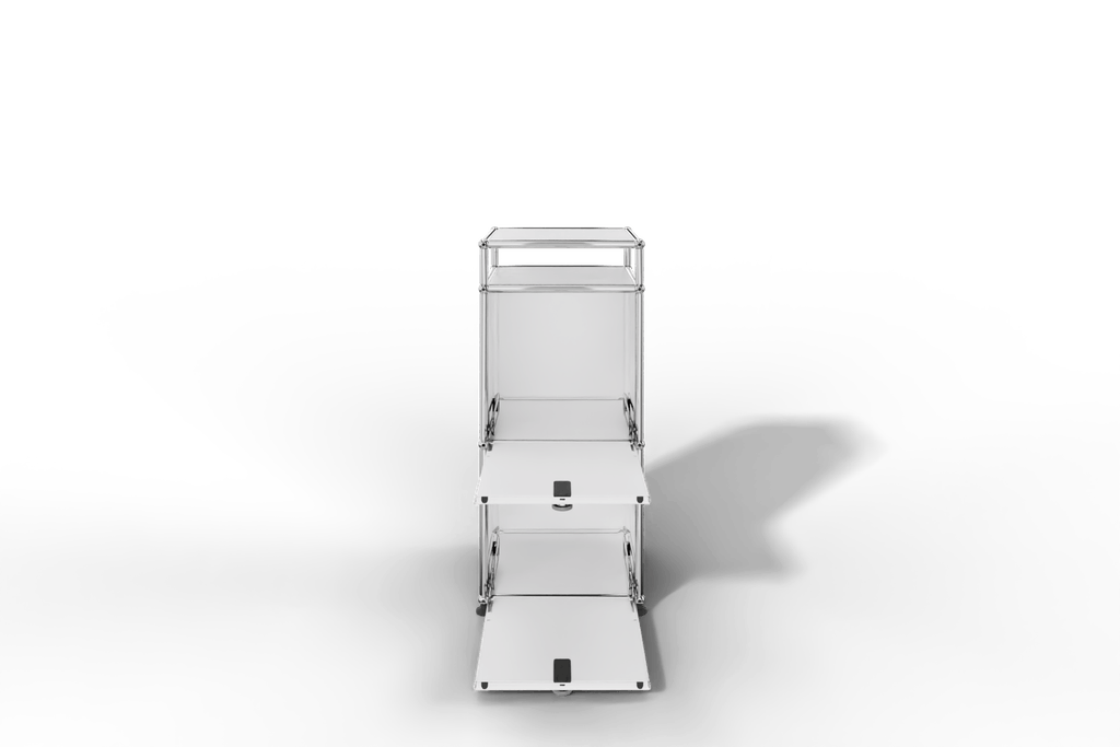 Schmales Highboard mit 2 Klapptüren Produktbild