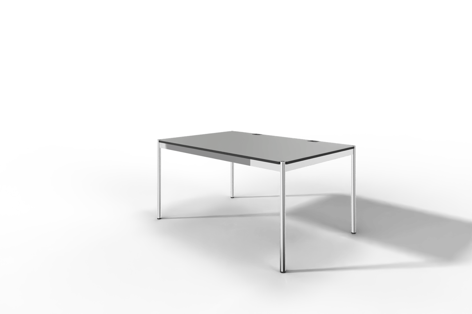 USM Haller Tisch Plus,Tiefe 1000 mm, Oberfläche Kunstharz Produktbild