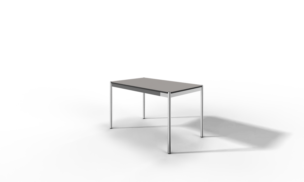 USM Haller Tisch, Tiefe 750 mm, in Fenix, aus 3 Farben wählbar, Tischlänge wählbar Produktbild