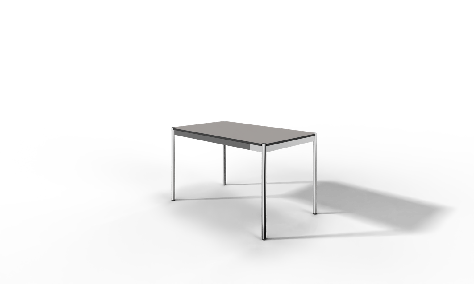 USM Haller Tisch, Tiefe 750 mm, in Fenix, aus 3 Farben wählbar, Tischlänge wählbar Produktbild