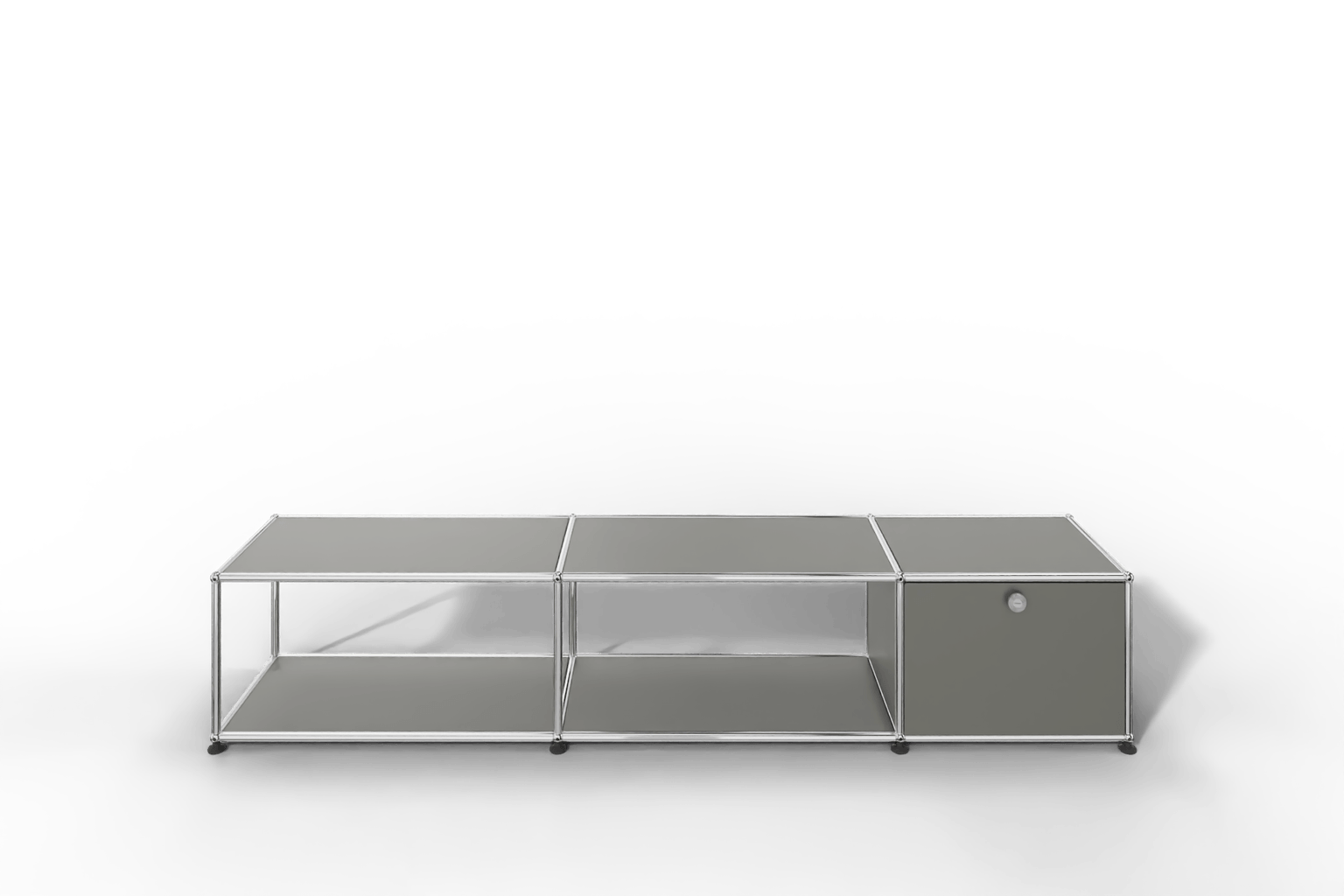 USM Haller Lowboard, mit 1 Klapptüre, von Paul Schärer & Fritz Haller Produktbild