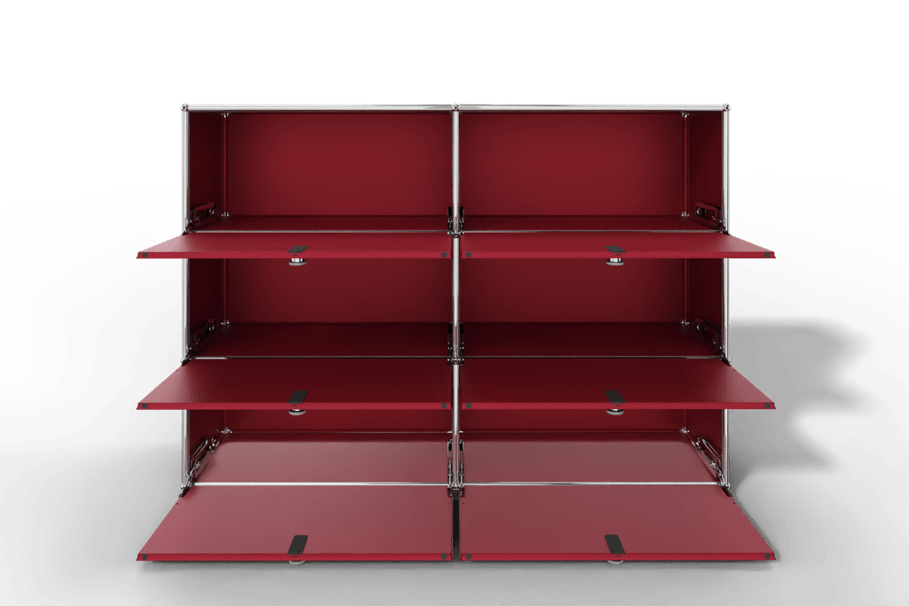 USM Haller Highboard, mit 6 Klapptüren, von Paul Schärer & Fritz Haller Produktbild