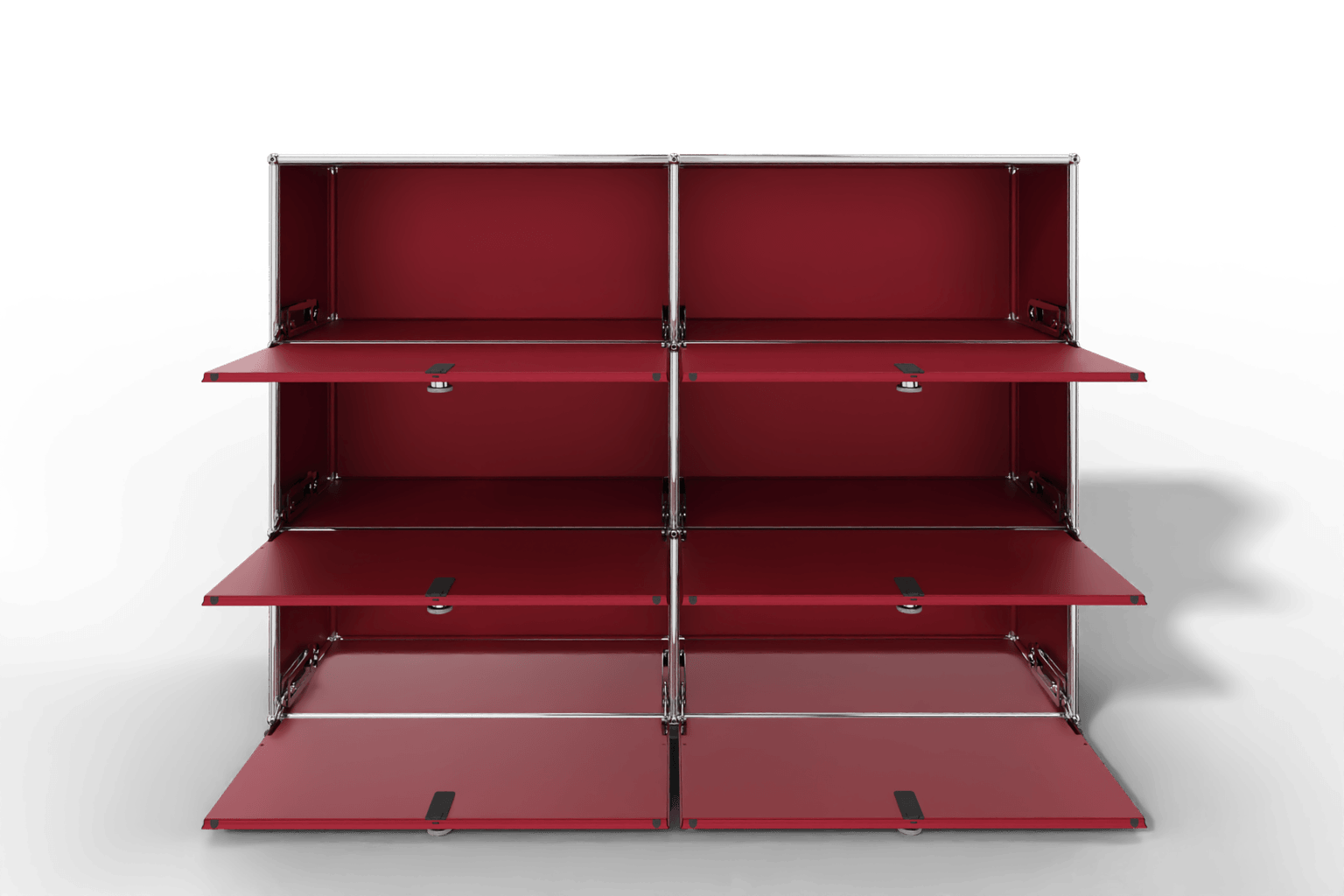 USM Haller Highboard, mit 6 Klapptüren, von Paul Schärer & Fritz Haller Produktbild