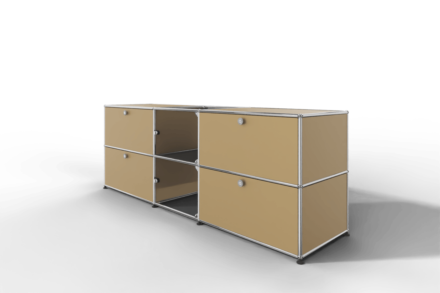 USM Haller Sideboard mit Vitrinen-Element Produktbild