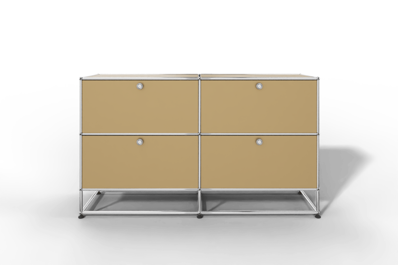 USM Haller Sideboard, mit 4 Klapptüren und Sockel von Paul Schärer & Fritz Haller Produktbild