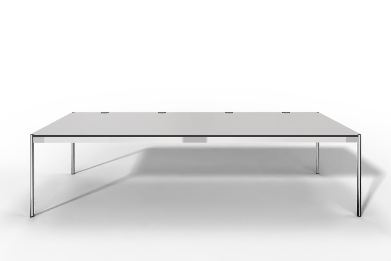 USM Haller Tisch Plus,Tiefe 1000 mm, Oberfläche Kunstharz Produktbild