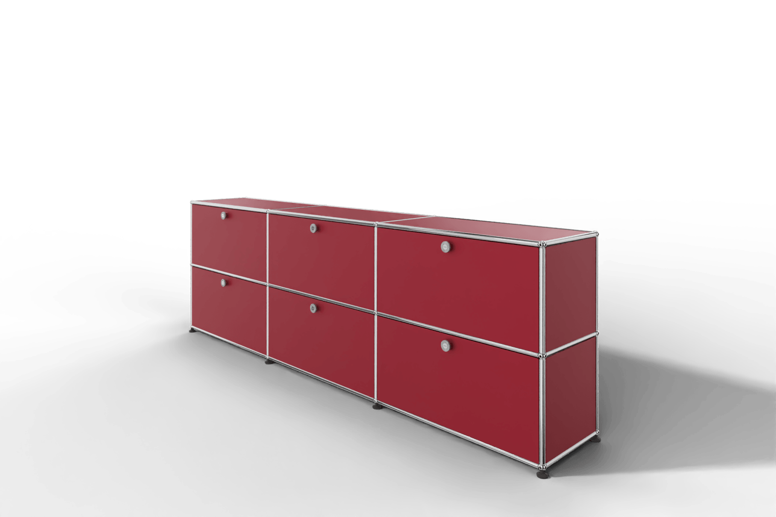 USM Haller Sideboard, mit 6 Klapptüren, von Paul Schärer & Fritz Haller Produktbild