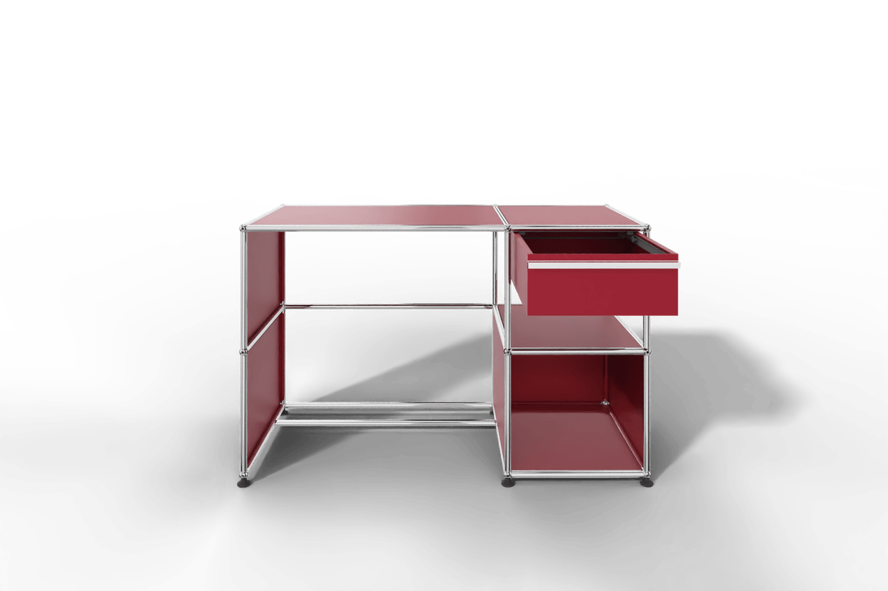 USM Haller Arbeitsplatz mit Schublade Produktbild