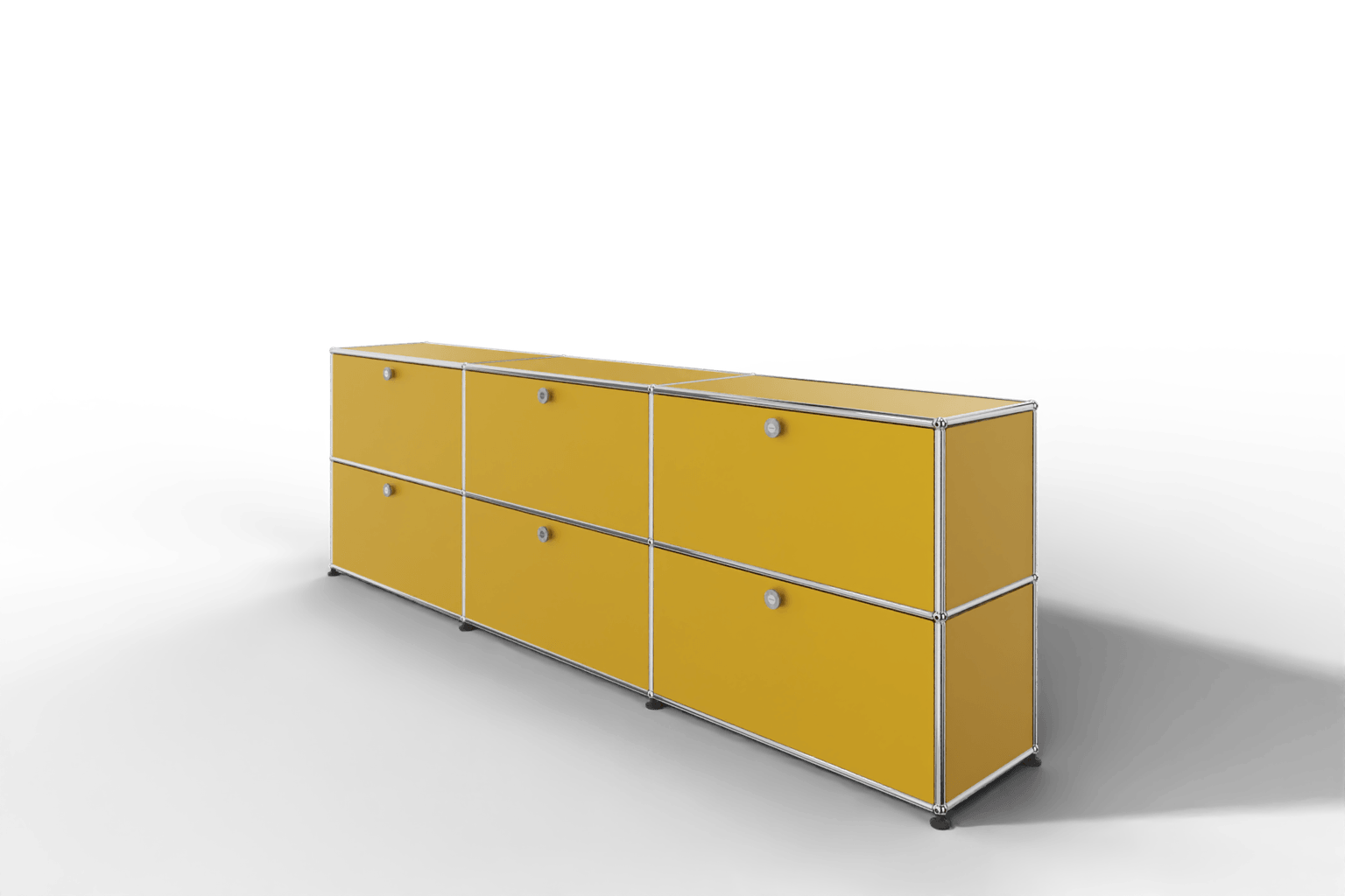 USM Haller Sideboard, mit 6 Klapptüren, von Paul Schärer & Fritz Haller Produktbild