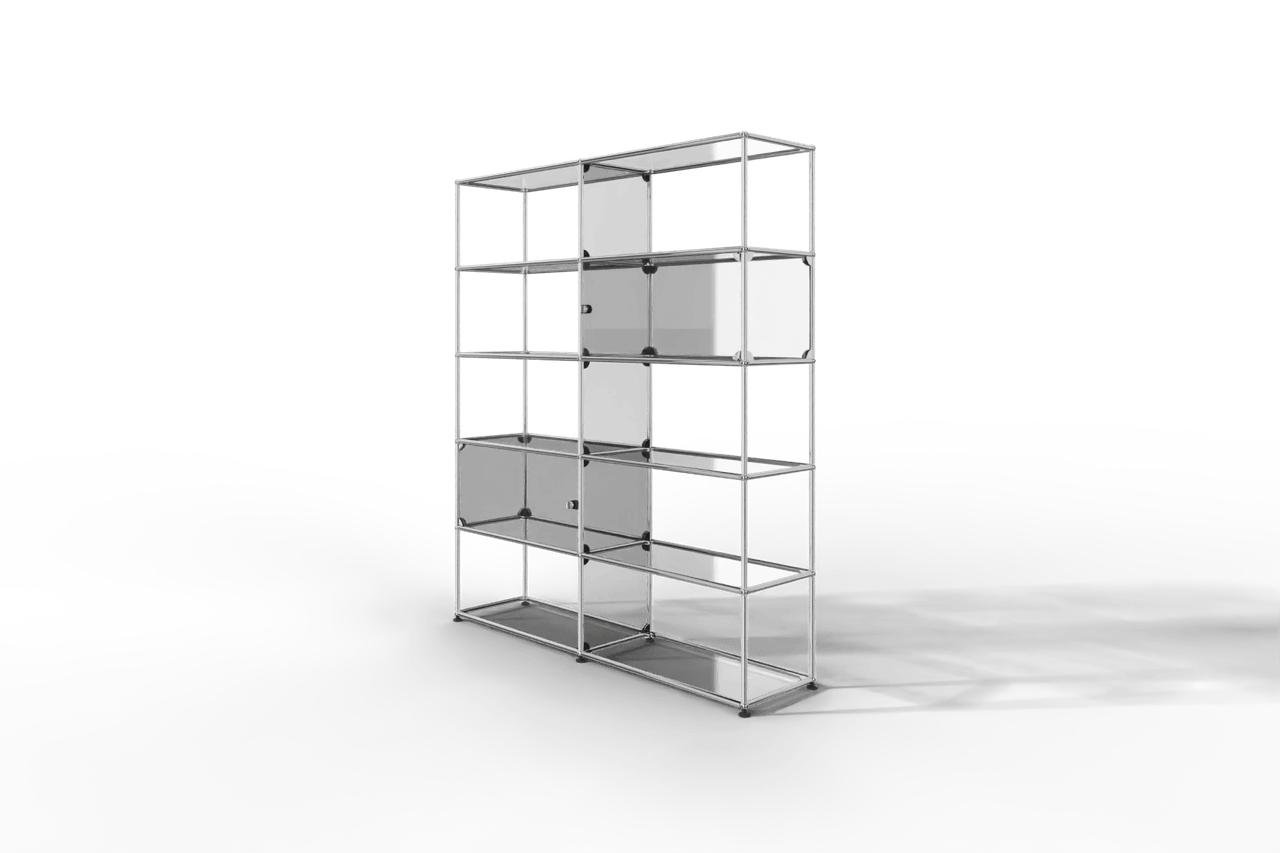 USM Haller Glasvitrine mit 2 Glastüren Produktbild