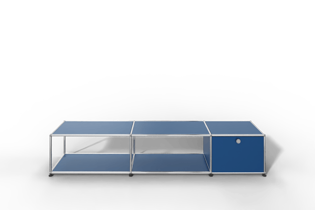 USM Haller Lowboard, mit 1 Klapptüre, von Paul Schärer & Fritz Haller