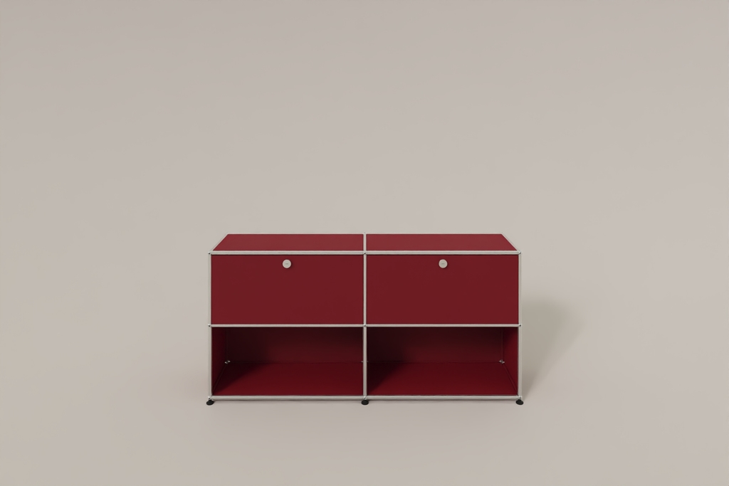 USM Haller Sideboard 4 Elemente mit 2 Klapptüren oben Produktbild