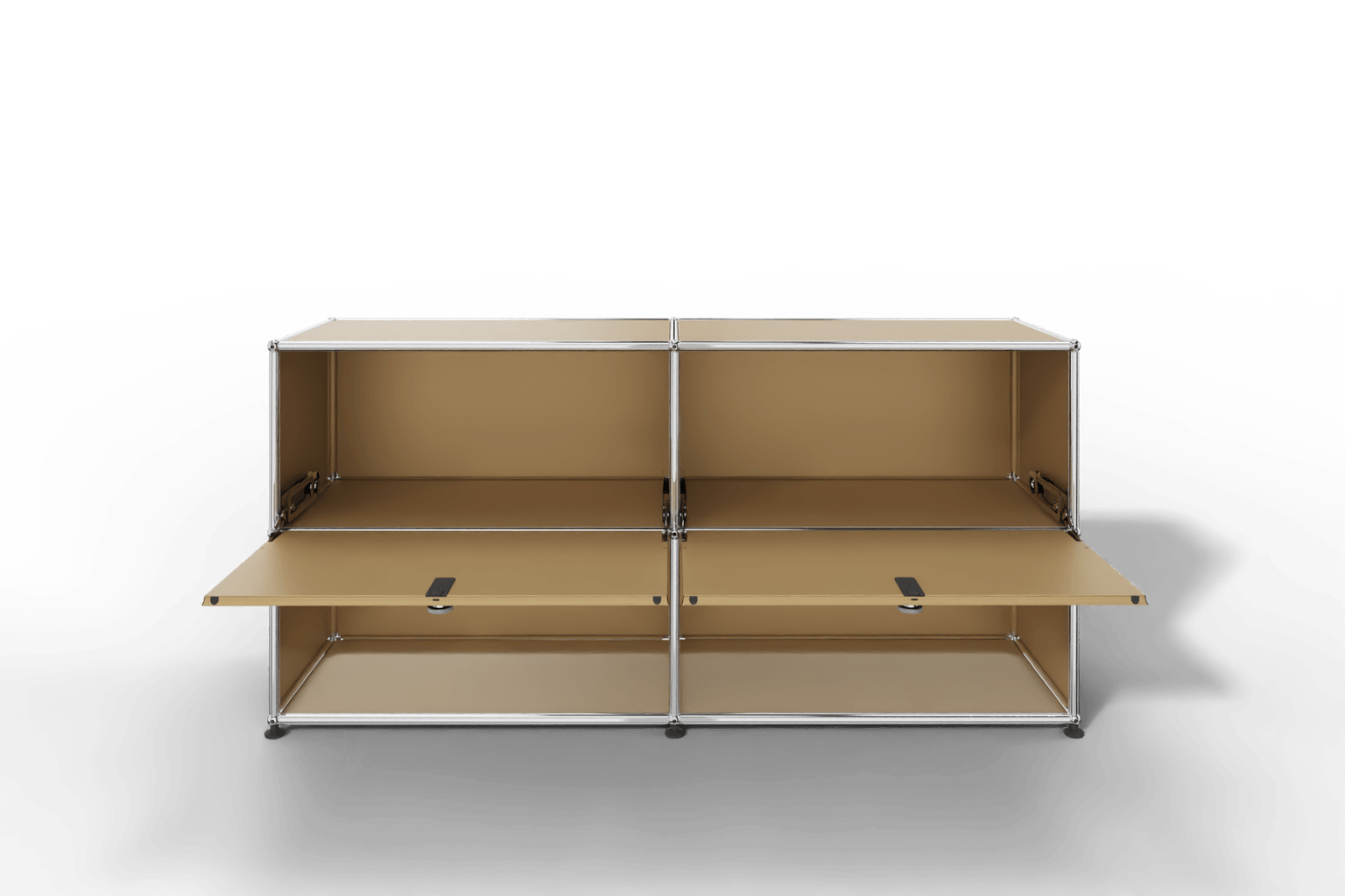 USM Haller Sideboard 4 Elemente mit 2 Klapptüren oben Produktbild