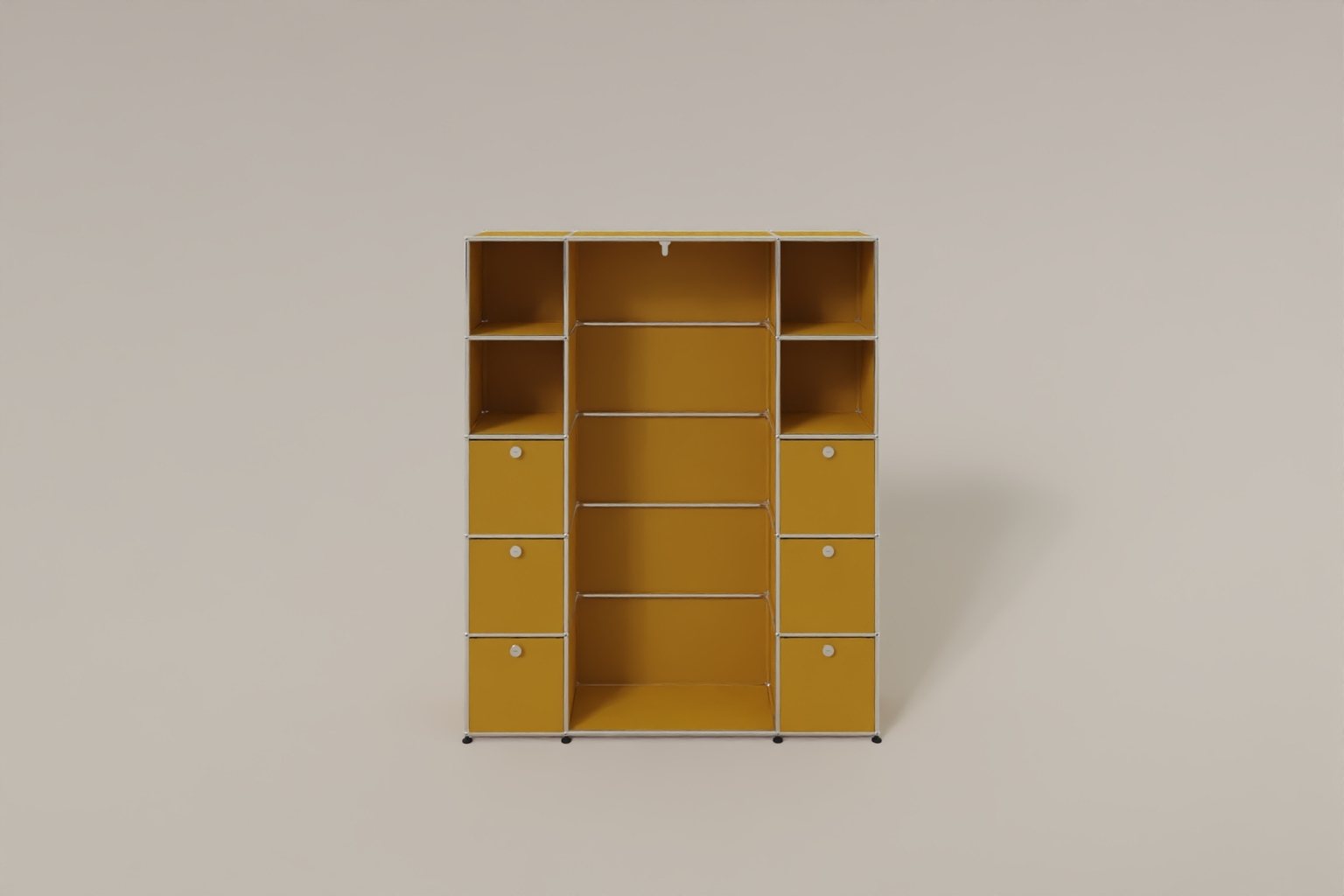 USM Haller Garderobe, 1450 mm breit, mit Klapptüren Produktbild