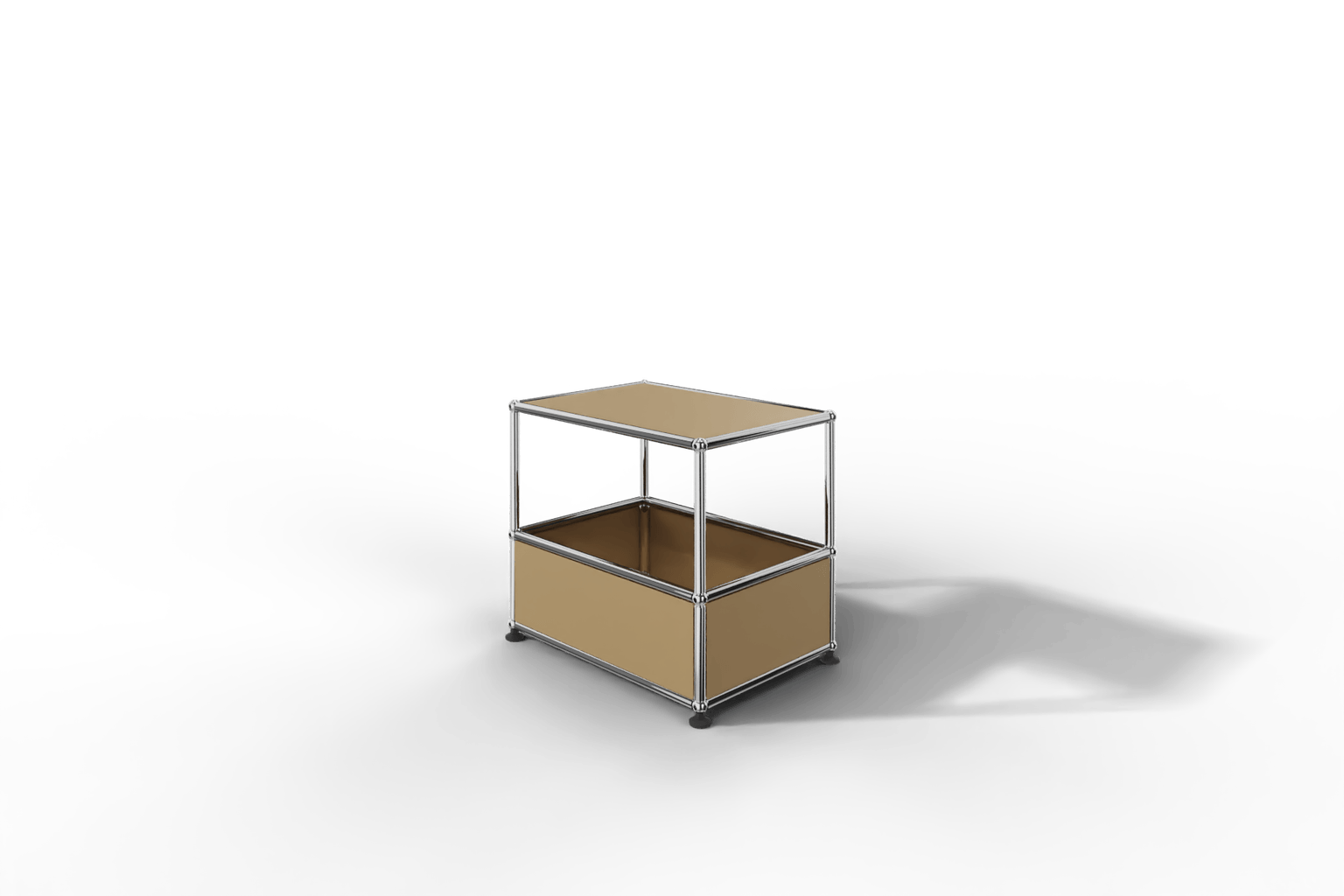 Beistelltisch mit nach oben geöffnetem Fach Produktbild