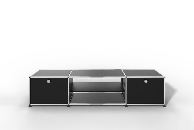 USM Haller TV-Lowboard mit Mittelteil und Zwischentablar
