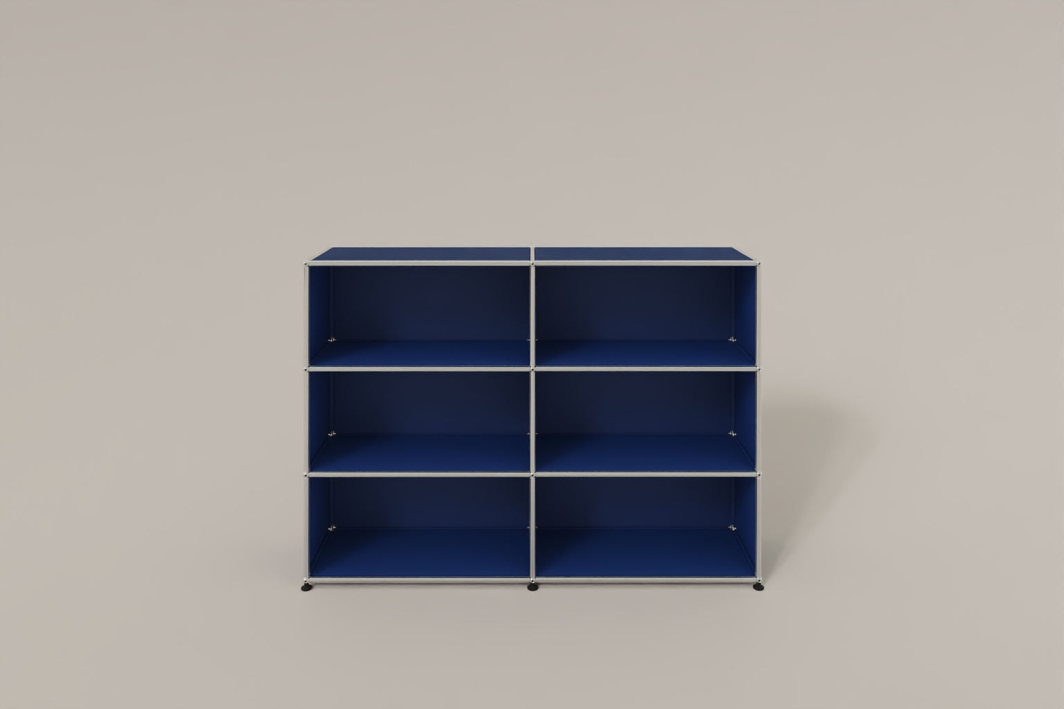 USM Haller Highboard mit 6 offenen Fächern in 14 Farben Produktbild