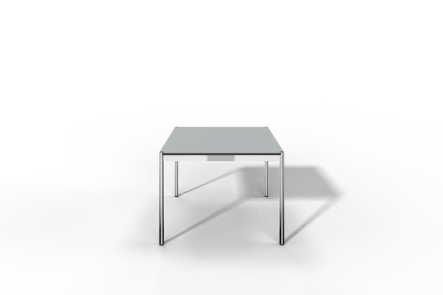 USM Haller Tisch, Tiefe 1000 mm, Linoleum beschichtet, aus 5 Farben wählbar, Tischlänge wählbar