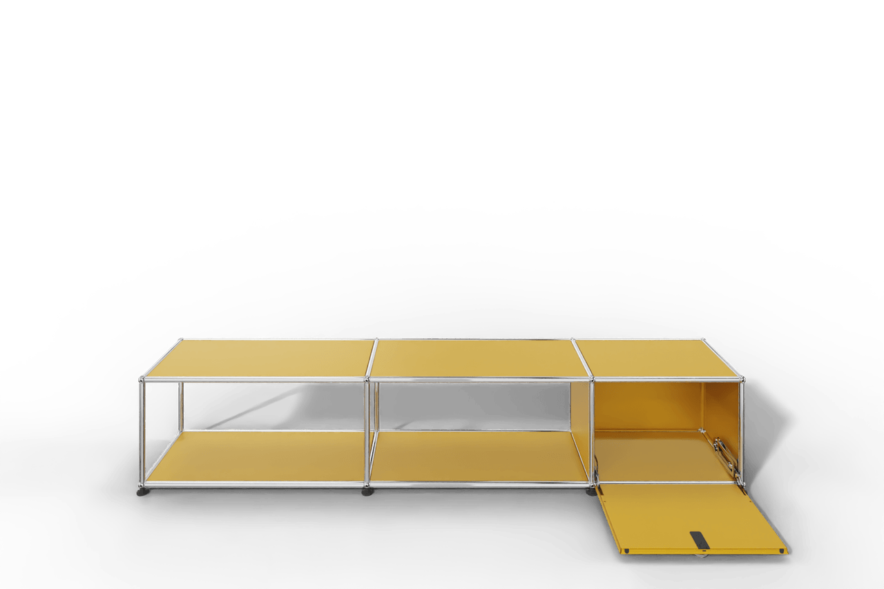USM Haller Lowboard, mit 1 Klapptüre, von Paul Schärer & Fritz Haller Produktbild
