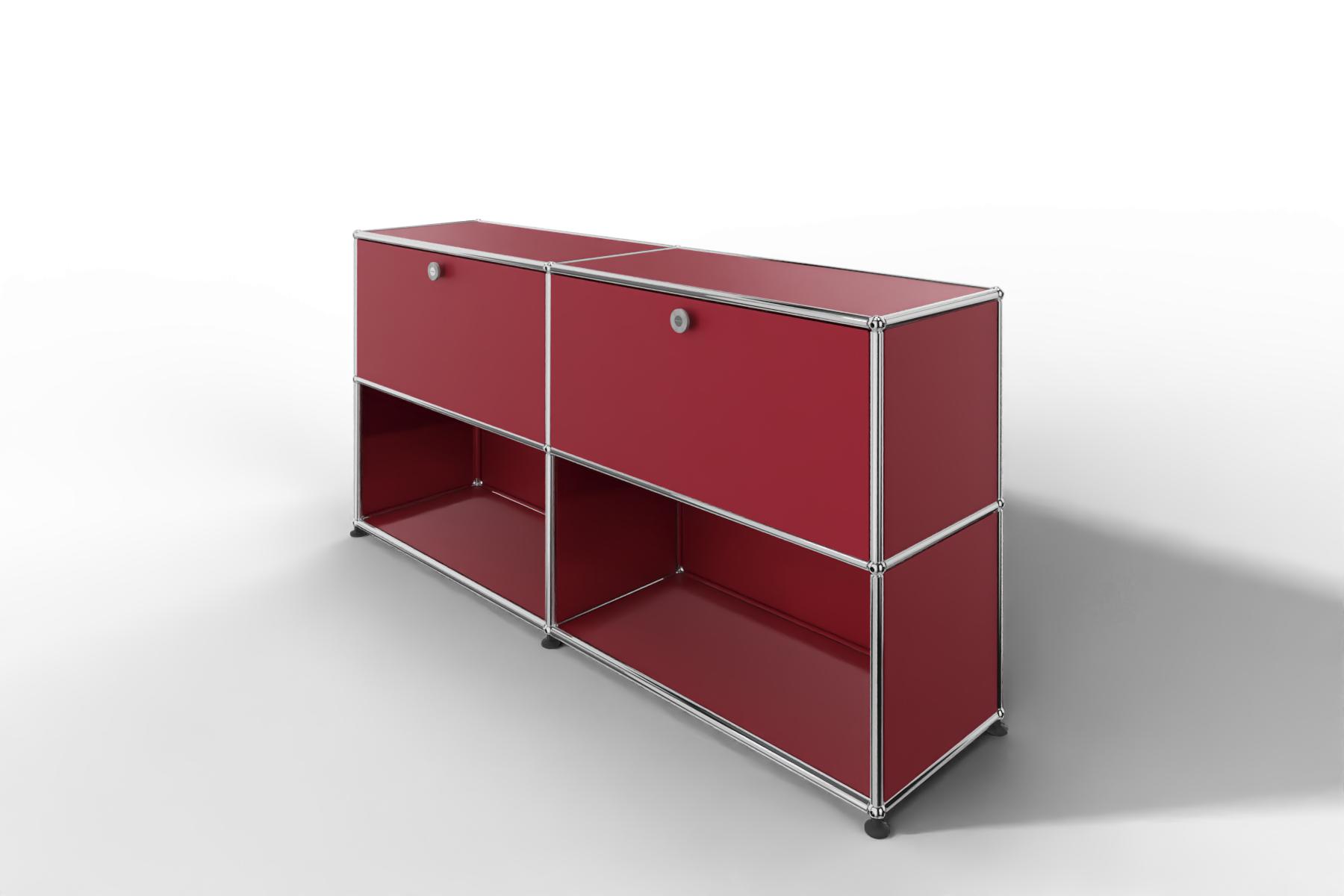 USM Haller Sideboard 4 Elemente mit 2 Klapptüren oben Produktbild