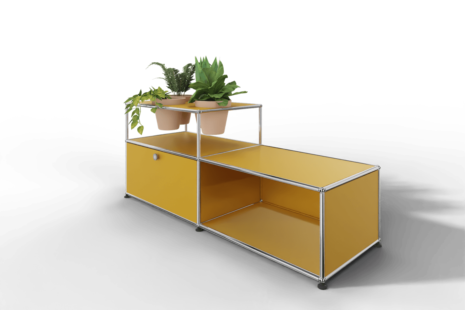 USM Haller Lowboard mit Pflanzeneinlage Produktbild