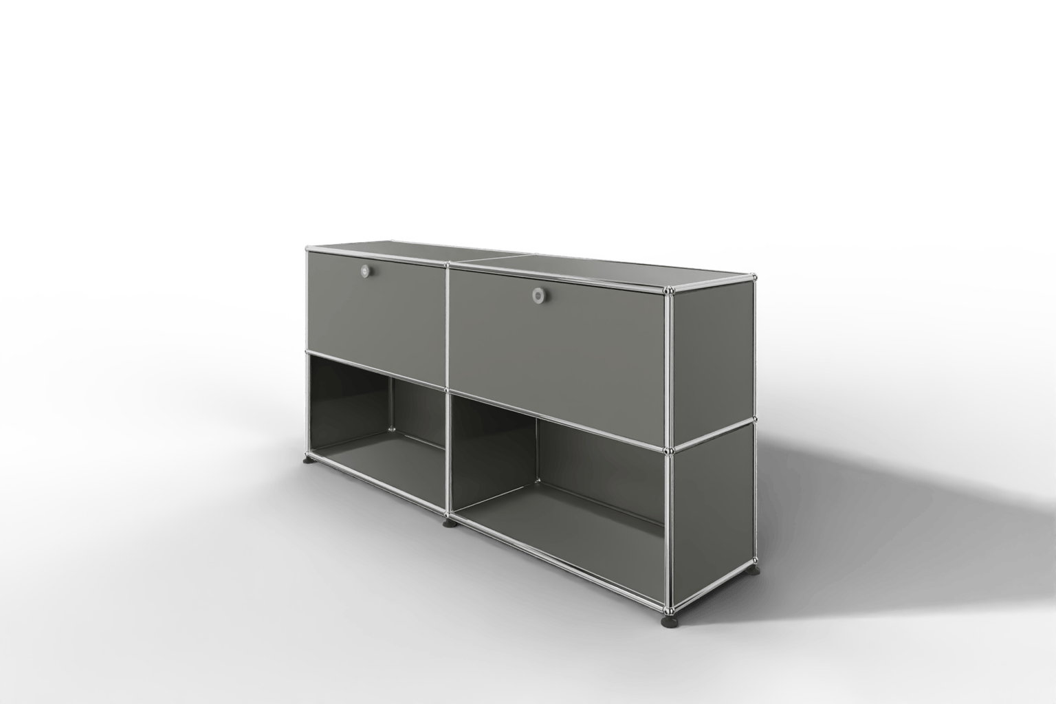 USM Haller Sideboard 4 Elemente mit 2 Klapptüren oben Produktbild