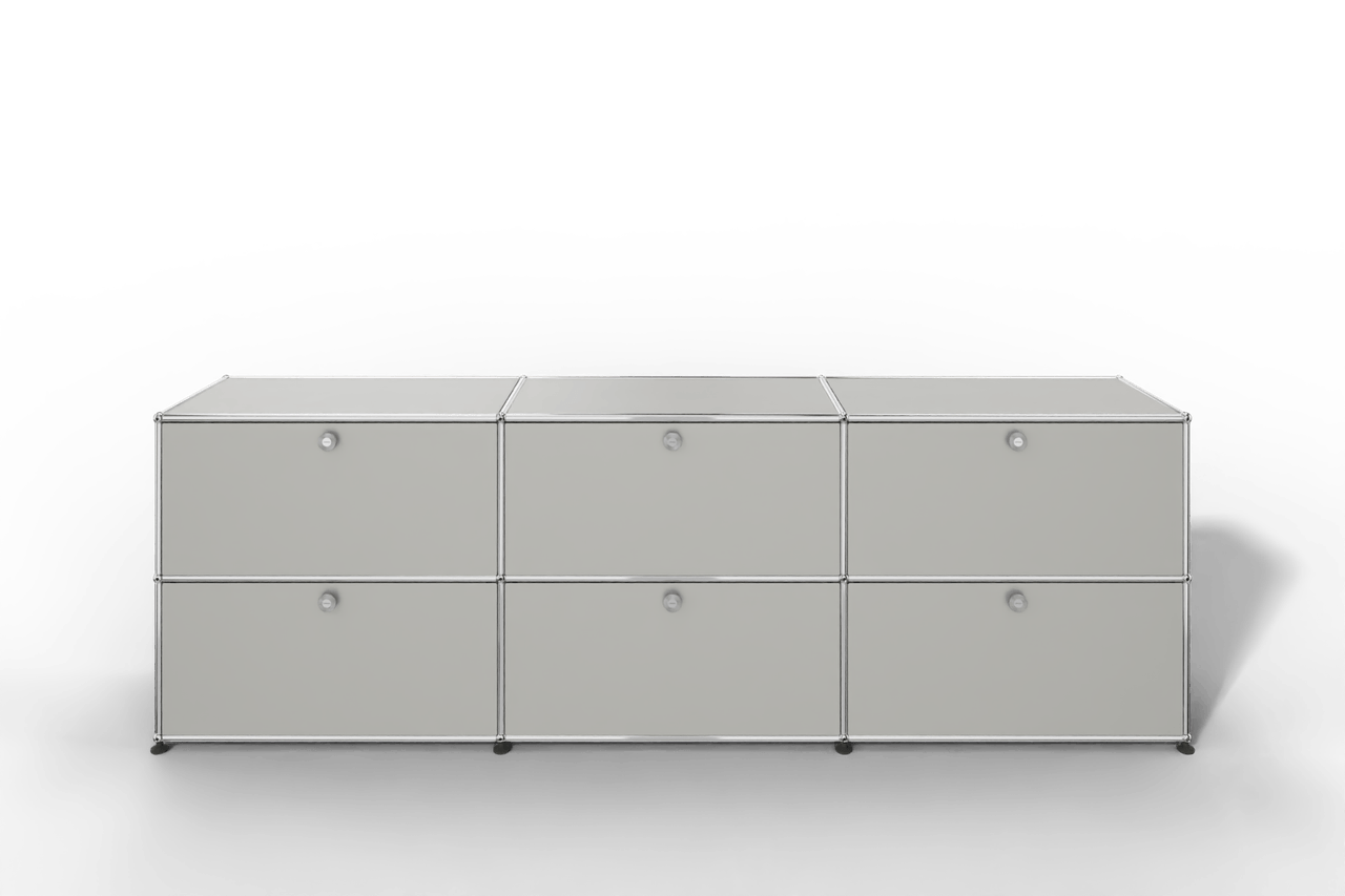 USM Haller Sideboard, mit 6 Klapptüren, von Paul Schärer & Fritz Haller Produktbild