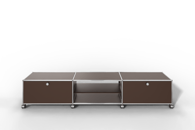 USM Haller TV-Lowboard mit offenem Mittelteil