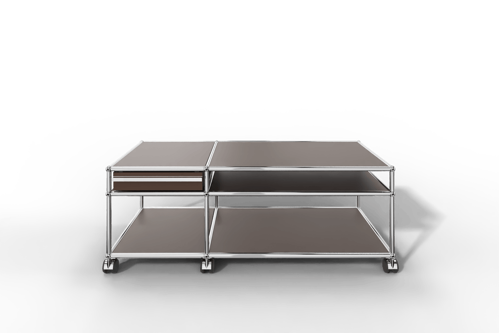 Couchtisch mit Schublade und offenem Fach