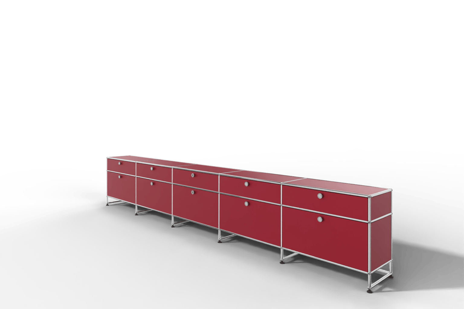 USM Haller Sideboard, 10 Klapptüren, Beige Produktbild