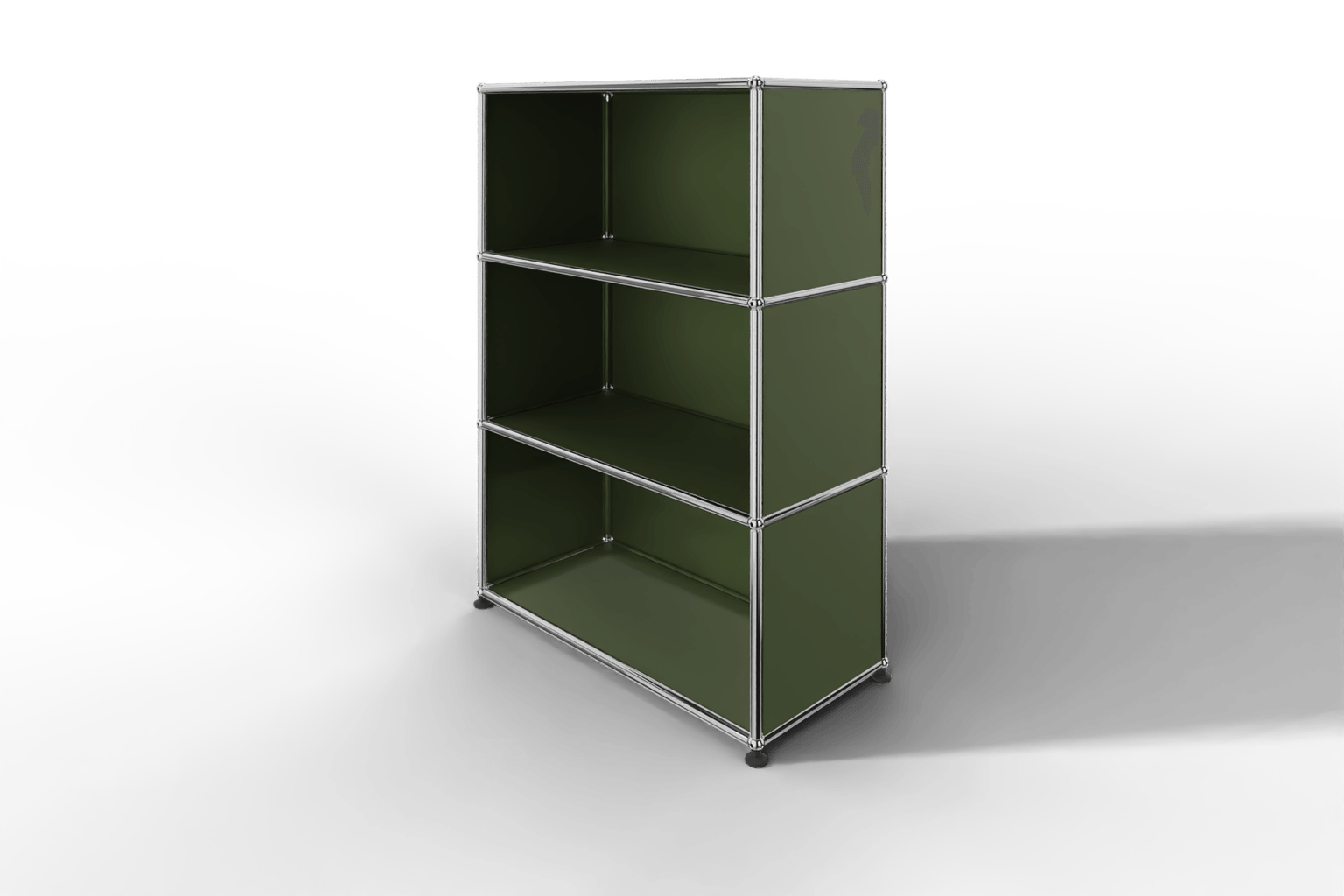 USM Haller Highboard mit 3 offenen Abteilen Produktbild