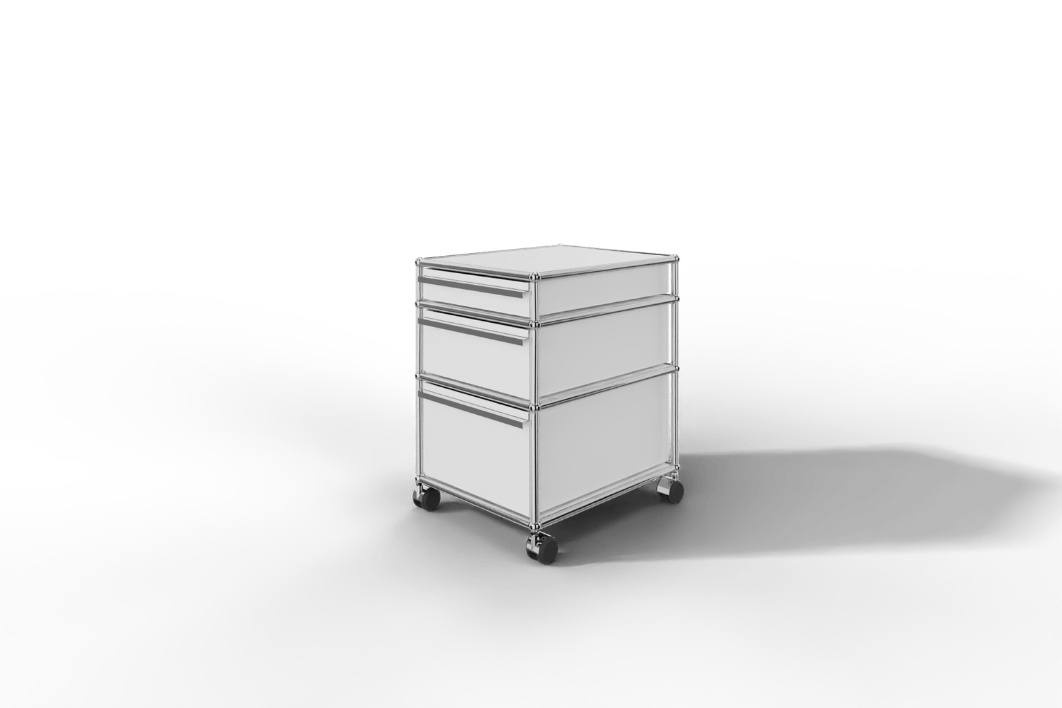 USM Haller Rollcontainer mit 3 Schüben, in 14 Farben konfigurierbar Produktbild