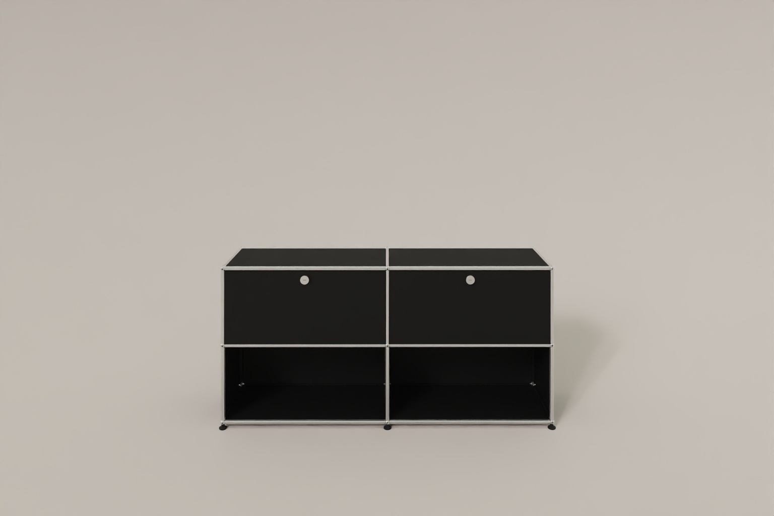 USM Haller Sideboard 4 Elemente mit 2 Klapptüren oben Produktbild
