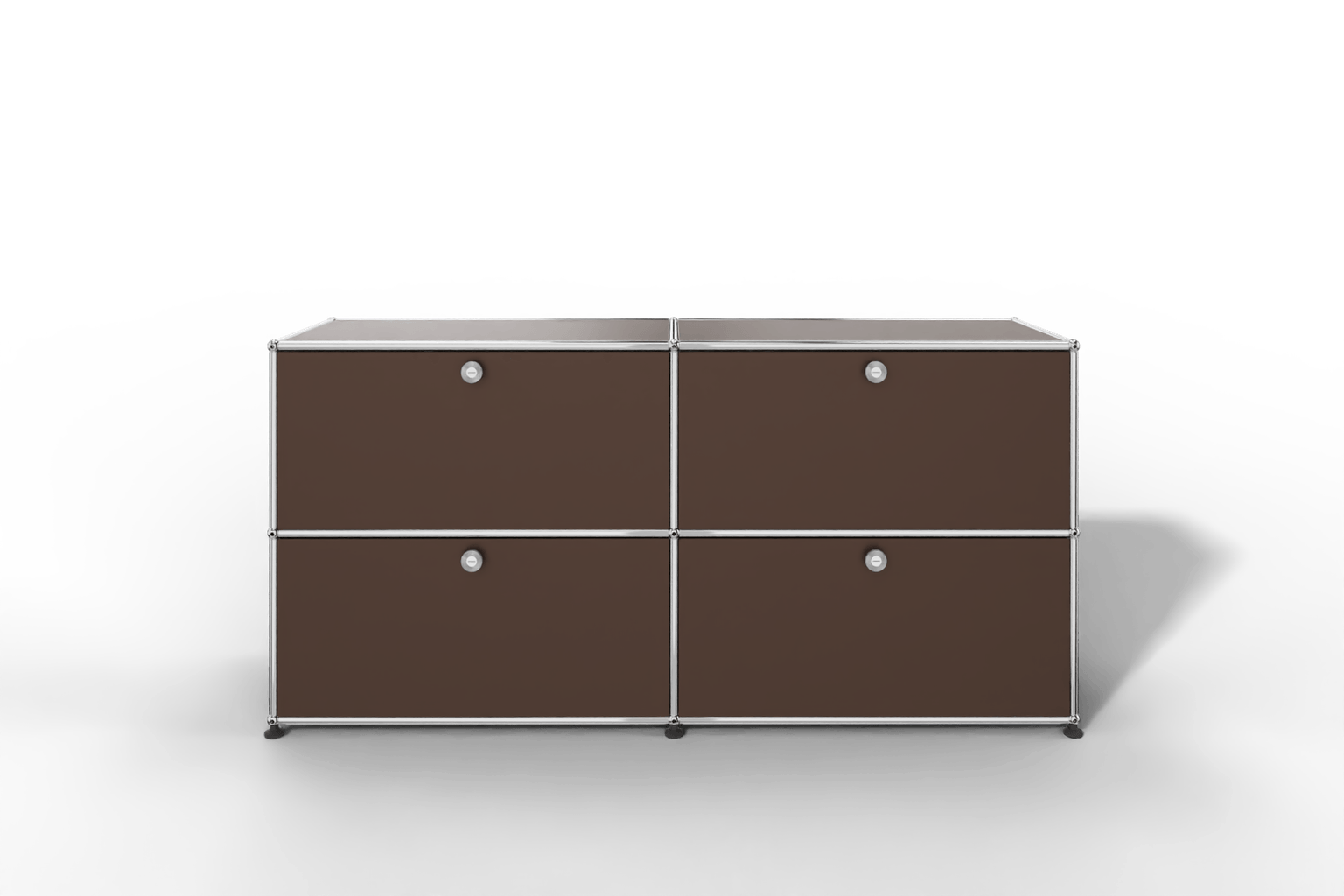 Farbe wählbar - USM Haller Sideboard, mit 4 Klapptüren Produktbild