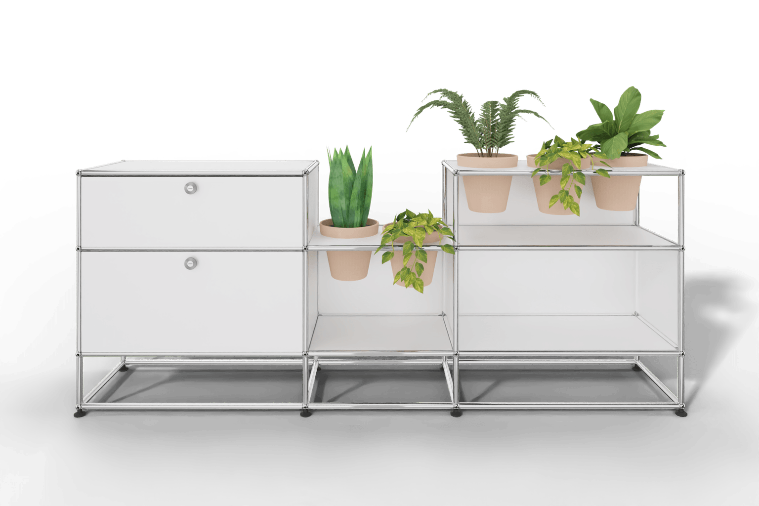 USM Haller Sideboard mit Pflanzeneinlage Produktbild