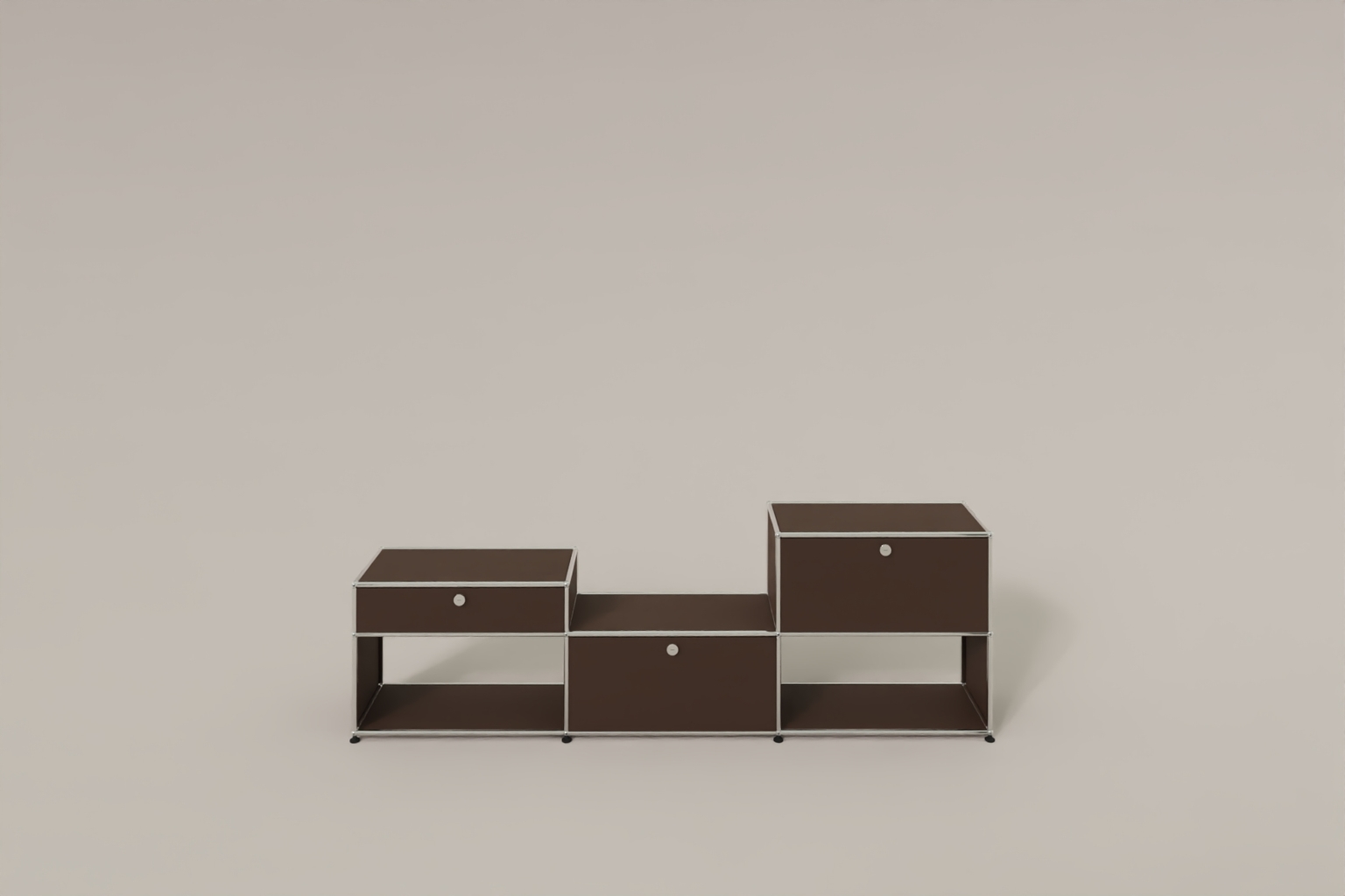 USM Haller Sideboard, 2 Klapptüren und 1 Schubkasten Produktbild