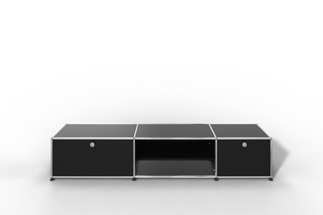 USM Haller TV-Lowboard mit Schublade und Klapptür